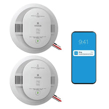 KiddeSmartSmokeandCarbonMonoxideDetector_RingAppEnabled_Hardwired_2-pack - Brands For Less USA