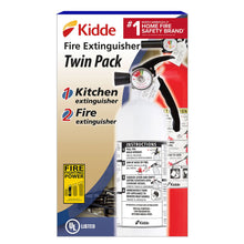 Kidde Kitchen and General-Use 1:A-10:BC Fire Extinguisher Value Pack
