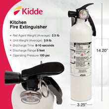 Kidde Kitchen and General-Use 1:A-10:BC Fire Extinguisher Value Pack