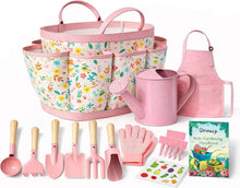 KidsGardeningSet14PcsGardenToolswithToteBag-WateringCan-Shovel-Apron-GardenBookandMoreEducationa_8068_1 - Brands For Less USA