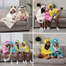 Kids Licensed 40" x 50" Hooded Throw with Sherpa Lining - Brands For Less USA