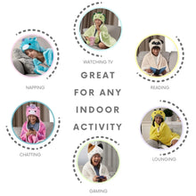 Kids Licensed 40" x 50" Hooded Throw with Sherpa Lining - Brands For Less USA