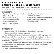 Kinder's Buttery Garlic & Herb Seasoning, 8 oz.