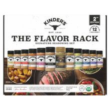 Kinder's The Flavor Rack Signature Organic Seasoning Variety Pack, 12-count, 38.8 oz. Total