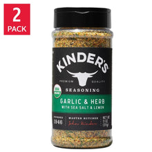 KindersOrganicGarlicandHerbwithSeaSaltandLemon2-pack - Brands For Less USA