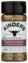 Kinders Organic Roasted Veggie Seasoning, 3 OZ