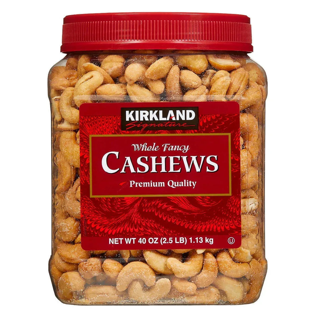 Fancy Less Humayo Kirkland Signature Whole Fancy Cashews, 2.5 lbs– Brands For Less USA