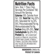 Kirkland Signature, Canola Oil, 3 qt, 2-count