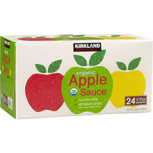 Kirkland Signature, Organic Applesauce, 3.17 oz, 24-Count