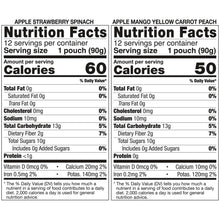 Kirkland Signature, Organic Fruit and Vegetable Pouches, Variety Pack, 3.17 oz, 24-count