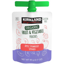 Kirkland Signature, Organic Fruit and Vegetable Pouches, Variety Pack, 3.17 oz, 24-count