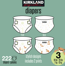 Kirkland Signature Diaper Sizes 3 - 6
