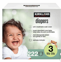 Kirkland Signature Diaper Sizes 3 - 6