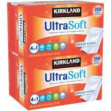 Kirkland Signature Fabric Softener Sheets, 250-count, 2-pack