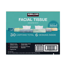 Kirkland Signature Facial Tissue, 2-Ply, 110-count, 30-pack