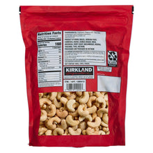 Kirkland Signature Fancy Whole Cashews, 2.5 lbs