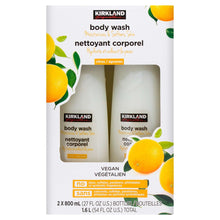 Kirkland Signature Liquid Body Wash, Natural Citrus, 27 fl oz, 2-count