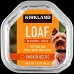 KirklandSignatureLoafWetDogFood_SmallBreedAdultDogs_VarietyPack_3.5oz_45ct2 - Brands For Less USA
