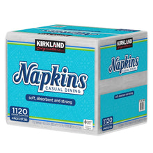 Kirkland Signature Napkins, 1-Ply, 280-count, 4-pack