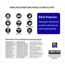 Kirkland Signature Nitrile Exam Gloves, 400-count, Size Extra Large