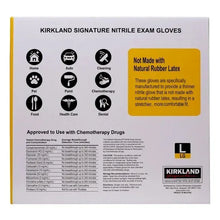 Kirkland Signature Nitrile Exam Gloves, 400-count, Size Large - Brands For Less USA
