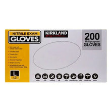 Kirkland Signature Nitrile Exam Gloves, 400-count, Size Large - Brands For Less USA