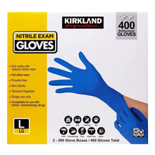 Kirkland Signature Nitrile Exam Gloves, 400-count, Size Large - Brands For Less USA