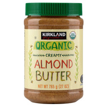 Kirkland Signature Organic Almond Butter, Creamy, 27 oz