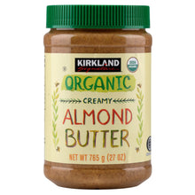 Kirkland Signature Organic Almond Butter, Creamy, 27 oz