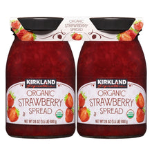 Kirkland Signature Organic Strawberry Spread, 24 oz, 2-count