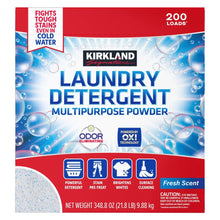 Kirkland Signature Powder Laundry Detergent, 200 Loads, 348.8 oz