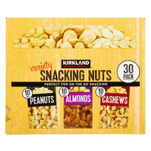 Kirkland Signature Snacking Nuts, Variety Pack, 1.6 oz, 30-count - Brands For Less USA