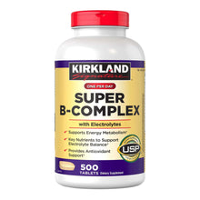Kirkland Signature Super B-Complex with Electrolytes, 500 Tablets