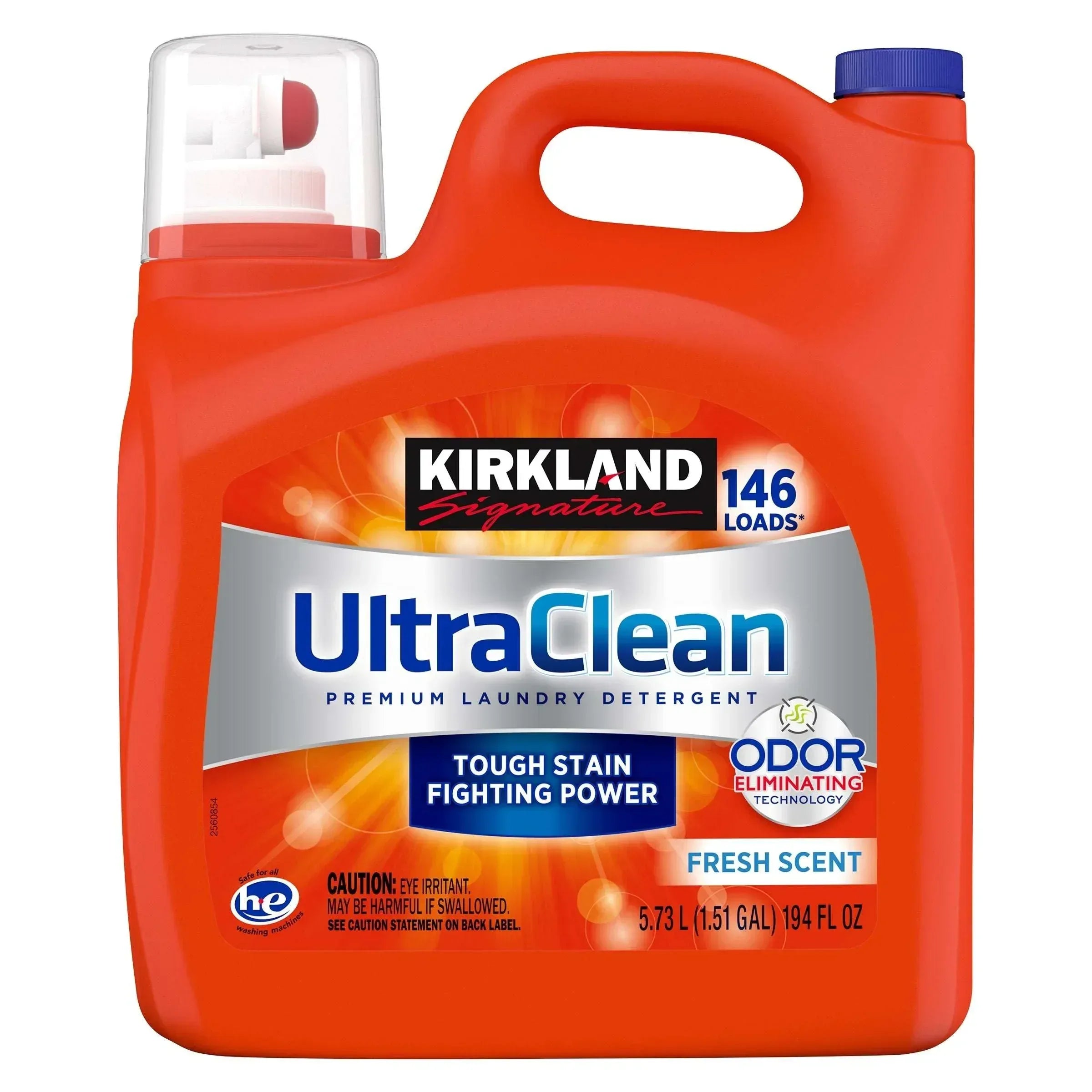 Kirkland Signature Ultra Clean HE Liquid Laundry Detergent 146 Loads Kirkland Signature Ultra Clean HE Liquid Laundry Detergent 146 Loads