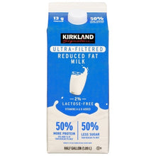 Kirkland Signature Ultra Filtered 2% Lactose Free Milk, Half Gallon, 3-count