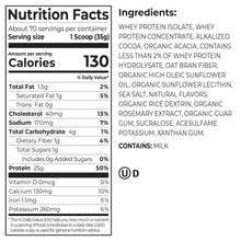 Kirkland Signature Whey Protein, Creamy Chocolate, 5.4lbs - Brands For Less USA