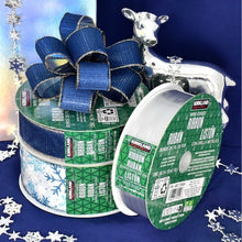 Kirkland Signature Wire-Edge Holiday Ribbon, 50 yards