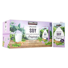 KirklandSignature_OrganicSoyBeverage_Plain_32floz_12-Count - Brands For Less USA