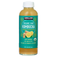 Kirkland Signaure Organic Raw Kombucha, 16 fl oz, 8-count