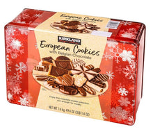 Galletas europeas Kirkland Signature con chocolate belga, surtido, 1,4 kg