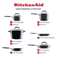 KitchenAid10-PieceHardAnodizedNonstickCookwarePotsandPansSet_OnyxBlack9 - Brands For Less USA