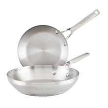 KitchenAid3-PlyBaseStainlessSteelCookwareInduction2-PieceFryPansSet_BrushedStainlessSteel10 - Brands For Less USA