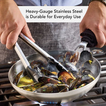 KitchenAid3-PlyBaseStainlessSteelCookwareInduction2-PieceFryPansSet_BrushedStainlessSteel3 - Brands For Less USA
