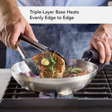 KitchenAid3-PlyBaseStainlessSteelCookwareInduction2-PieceFryPansSet_BrushedStainlessSteel5 - Brands For Less USA