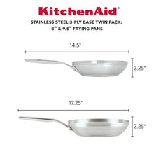 KitchenAid3-PlyBaseStainlessSteelCookwareInduction2-PieceFryPansSet_BrushedStainlessSteel8 - Brands For Less USA
