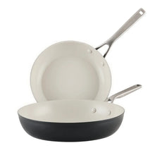 KitchenAidHardAnodizedCeramicNonstick2-PieceFryPanSet9 - Brands For Less USA