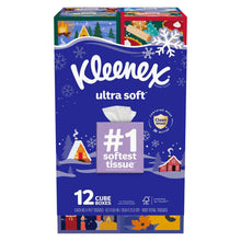 Kleenex Ultra Soft Facial Tissue, 3-Ply, 85-count, 12-pack