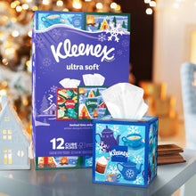 Kleenex Ultra Soft Facial Tissue, 3-Ply, 85-count, 12-pack