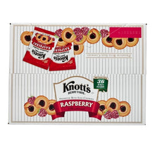 Knott's Berry Farm Premium Shortbread Cookies, Raspberry, 2 oz, 36-count