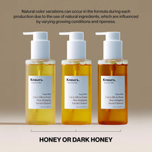 Knours Your Only 2 en 1, limpiador facial de aceite a espuma que no reseca, 140 ml, paquete de 2